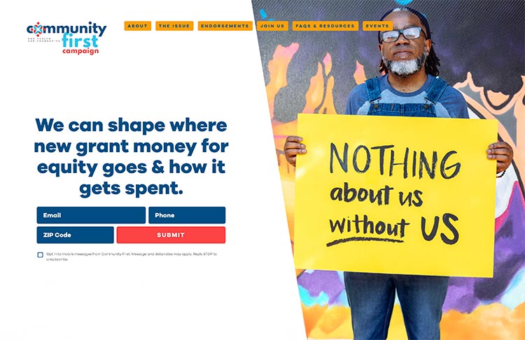 Community First Campaign